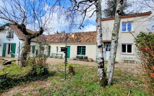 DEUX MAISONS, UNE SEULE ADRESSE  A LA FORCE 24130