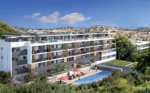 Generous 4 rooms Apartment – Vallauris – Golfe-Juan – New Residence with Swimming Pool