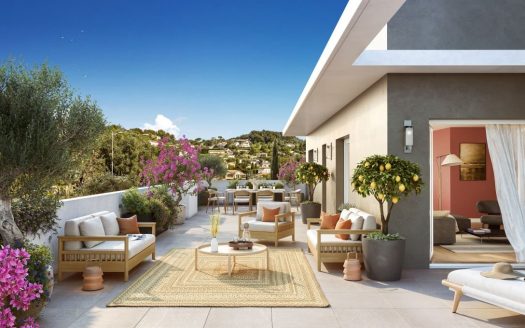 Generous 4 rooms Apartment – Vallauris – Golfe-Juan – New Residence with Swimming Pool