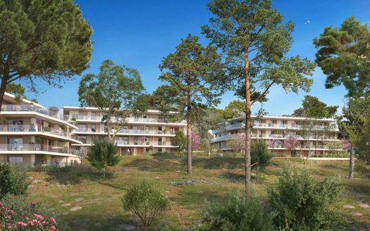Valbonne – Sophia Antipolis – 1- bedroom apartementwith big terrasseand garden // New Build in a Pine Forest