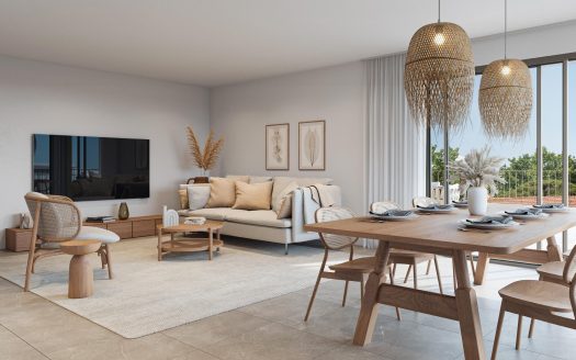 Antibes Juan-les-Pins – Spacious 3 bedrooms with terrace 29sqm – New Boutique Residence 7 Minutes from the Beach