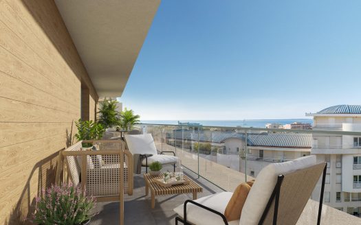 Antibes Juan-les-Pins –  5-Room Apartment – Sea View – New Boutique Residence 7 Minutes from the Beach
