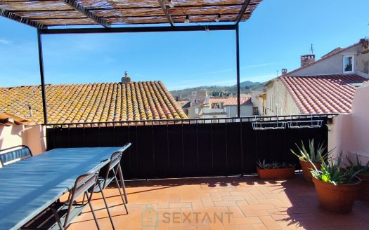 6 room character house with terrace