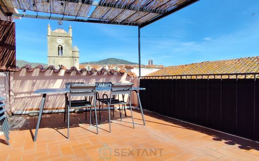 6 room character house with terrace