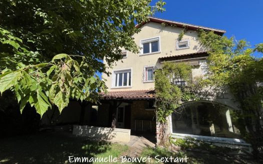 Bergerac, large and charming town house close to city-centre, amenities, river, 5 bedrooms