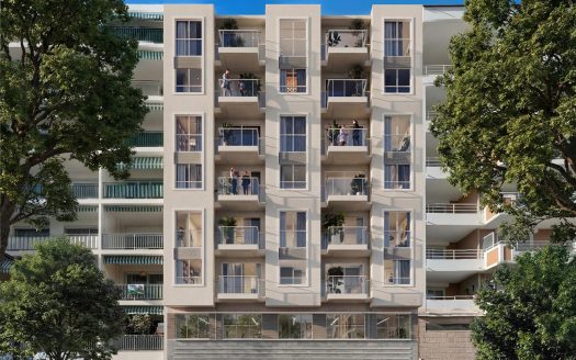 Nice – Californie – Moderne New build with Sea Glimpses – steps from the beaches