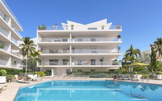 Cannes –  Montfleury – 1- bedroom apartment- Prestigious New Residence with Swimming Pool