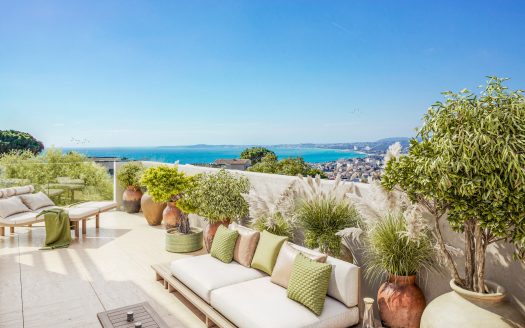 Cagnes-sur-Mer – Contemporary Villa with Sea View