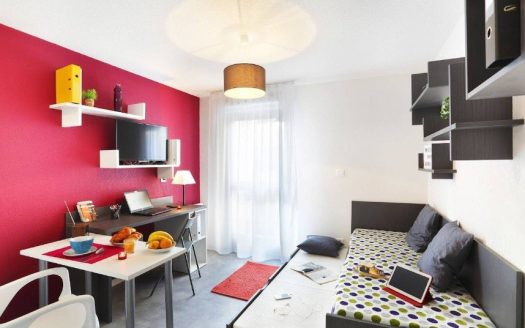 RENTAL INVESTMENT – CLERMONT-FERRAND – Nemea Appart'Etud Clermont Centre*** student residence – 4.87% return.