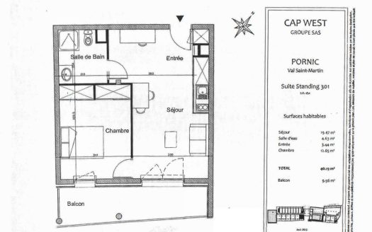 RENTAL INVESTMENT – PORNIC – Golden Tulip Pornic Suites Tourist Residence – 7.03% return