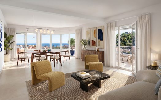 Roquebrune-Cap-Martin – 2-bedroom- Sea View – New Residence Between the  Monaco & Italy
