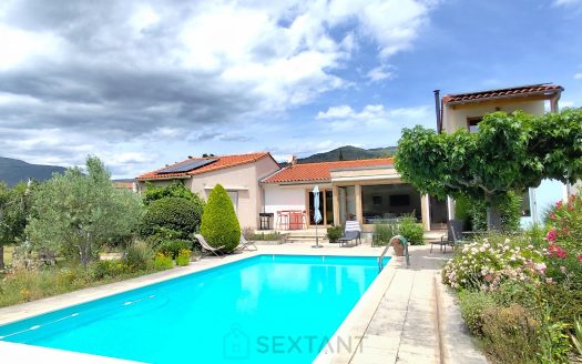 Beautiful Renovated Villa with Guest Cottage, B&B Room, Swimming Pool and Rental Income – Near Prades, South of France