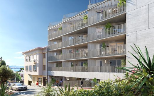 Cap d'Ail – New Residence on the Border of Monaco – 2-bedroom Apartement , terrace, underground parking