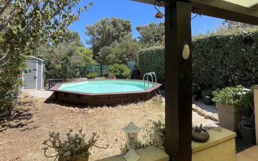 SOUTH OF FRANCE – PROVENCE – ISTRES – Charming Family Home (4-Bed) – Terrace, Garden, Pool, and Direct Park Access – 98 sqm on 257 sqm Plot