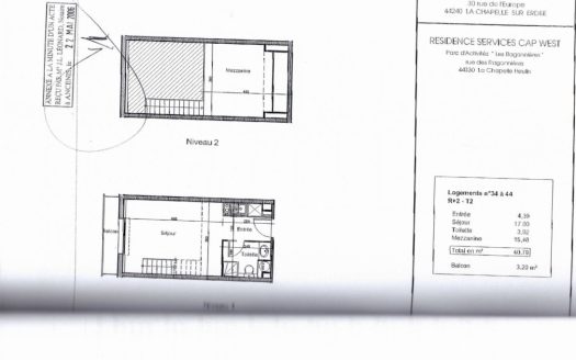 RENTAL INVESTMENT – LA CHAPELLE HEULIN – Cap West Business Residence – 6.93% return