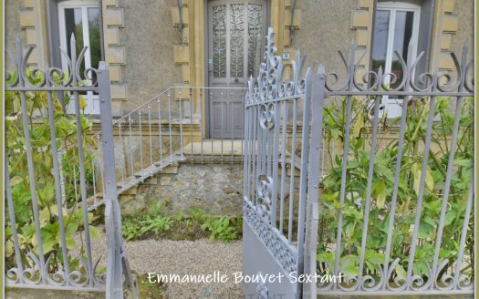 Gorgeous bourgeoise house, close Bergerac, nice spaces, garden, garage, car-port, swimming pool, solarium, access to the river