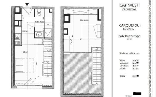RENTAL INVESTMENT – Carquefou – Cap West Business Residence – Carquefou Belle Etoile – 7.06% return
