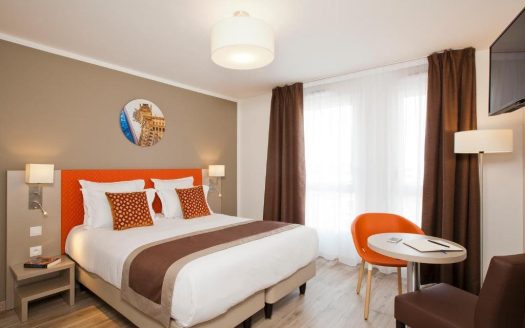 RENTAL INVESTMENT – Paris 19th arrondissement – Residhome Appart Hotel Paris Rosa Parks Tourist Residence – 6.05% return