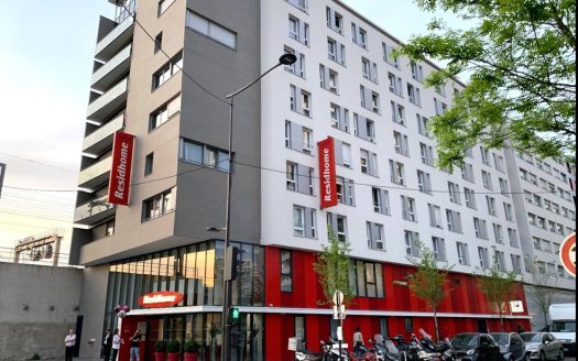 RENTAL INVESTMENT – Paris 19th arrondissement – Residhome Appart Hotel Paris Rosa Parks Tourist Residence – 6.05% return
