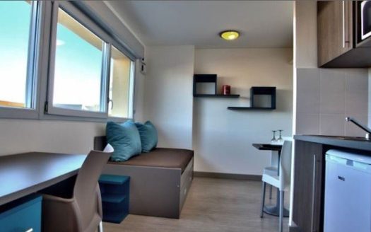 RENTAL INVESTMENT – MARSEILLE – Nexity Studea Euromediterranee 2 Residence – 7.28% return.