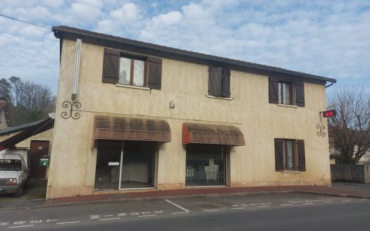 Residential house and its commercial premises