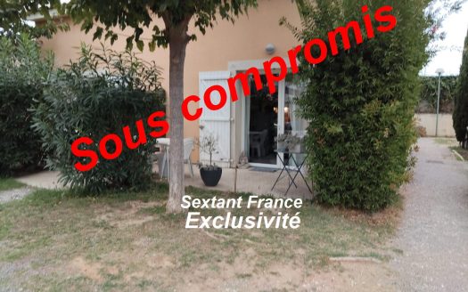 VILLA T2 35 M². FURNISHED. TERRACE. CAR PARK.