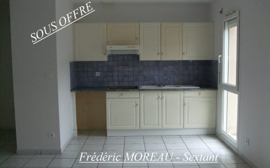 Attractive 42sqm one bedroom apartment in the city center of Bergerac
