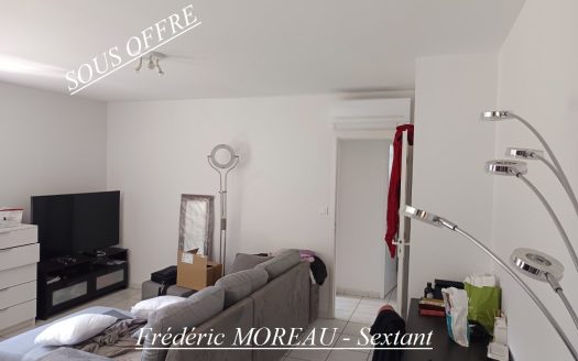 Attractive 42sqm one bedroom apartment in the city center of Bergerac