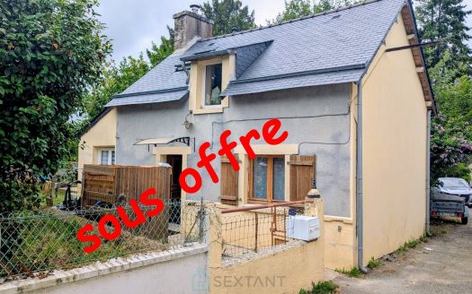 Renovated 1 bed stone cottage in the countryside near to Melrand