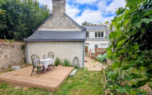 Renovated 1 bed stone cottage in the countryside near to Melrand