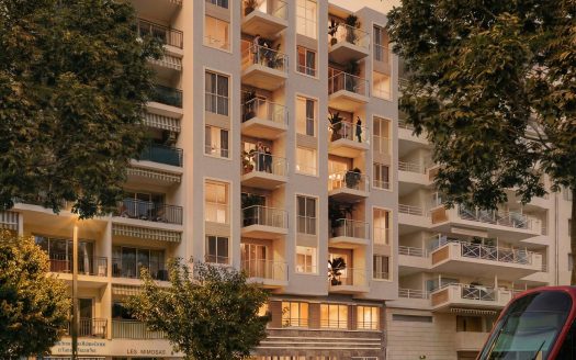 Nice – Californie – New Residence with Sea Glimpses – Last 2 room apartment