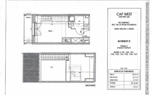 RENTAL INVESTMENT – Saint-Michel-sur-Orge – Cap West Business Residence – 7.15% return