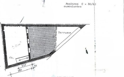Village house with garage and terrace, interior to be completed Usable floor area 101 sqm