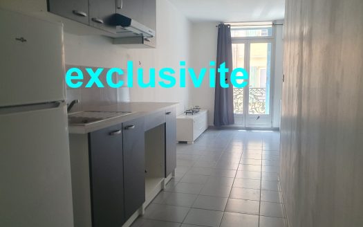 For sale: charming one-bedroom apartment in the historic city center of Perpignan